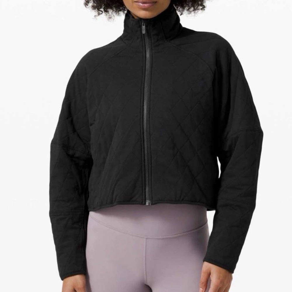 Lululemon Quilted Calm Zip Up Jacket Women's Sz 4